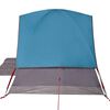 vidaXL Tente de camping &agrave; d&ocirc;me 4 personnes bleu imperm&eacute;able