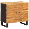 vidaXL Meuble sous Lavabo de Salle de Bain Naturel 62 x 33 x 58 cm