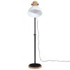 vidaXL Lampadaire 25 W blanc 30x30x100-150 cm E27