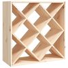 vidaXL Armoire &agrave; vin 62x25x62 cm Bois de pin massif