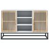 vidaXL Buffet blanc 105x30x65 cm bois d'ing&eacute;nierie