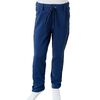 Pantalons pour enfants avec bordures noires bleu marine 128