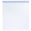 vidaXL Film de fen&ecirc;tre statique d&eacute;poli gris 90x2000 cm PVC