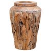 vidaXL Vase de décoration 40 x 60 cm Bois de teck solide