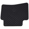 vidaXL Tapis de voiture 4 pcs Noir Caoutchouc