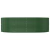 vidaXL Jardinière surélevée Vert 212 x 140 x 68 cm Acier galvanisé