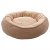 FLAMINGO Lit pour chien fermeture &eacute;clair Colette Rond 46 cm Taupe