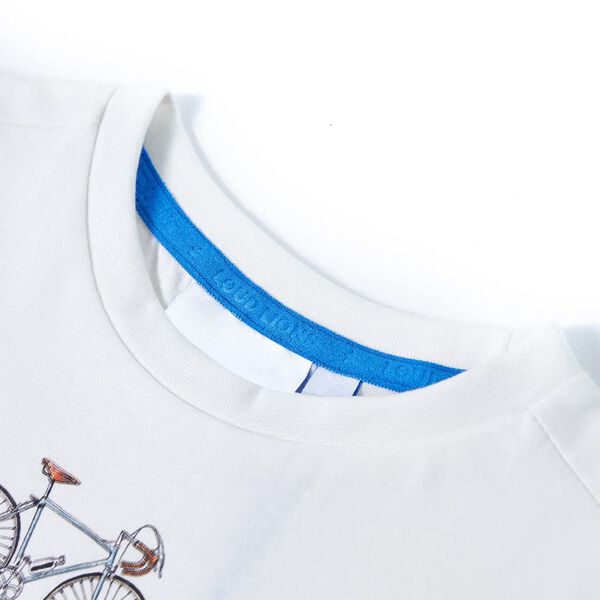 T-shirt pour enfants &eacute;cru 128