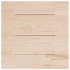 vidaXL Dessus de table blanc 90x90x2,5 cm bois de pin massif