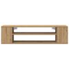 vidaXL Meuble TV artisian oak 100 x 30 x 26,5 cm Bois d'ing&eacute;nierie