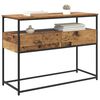 vidaXL Table console Bois Ancien 100 x 40 x 75 cm Bois d'ing&eacute;nierie