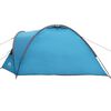 vidaXL Tente de camping avec toit Bleu 308 x 268 x 130 cm Polyester
