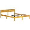 vidaXL Cadre de lit sans matelas bois de manguier massif 180 cm