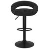 vidaXL Tabourets de bar lot de 2 noir velours
