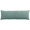 vidaXL Coussins de canap&eacute; 2 pcs Vert Mer 120 x 40 cm