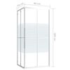 vidaXL Cabine de douche ESG 90x70x180 cm