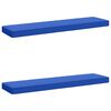 vidaXL Coussins de banc 2 pi&egrave;ces VUGHT 2 pcs 100 % polyester