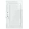vidaXL Armoire de cuisine Kalmar Blanc brillant 50 x 31 x 80 cm