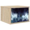 vidaXL Cabinet de chevet mural RAALTE Ch&ecirc;ne Sonoma 36 x 33 x 25 cm