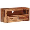 vidaXL Meuble TV 88x30x40 cm Bois massif