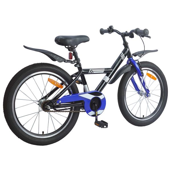 vidaXL V&eacute;lo pour Enfants 18 Pouces pour les 5-7 ans Noir
