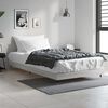 vidaXL Cadre de lit sans matelas sonoma gris 90x200 cm