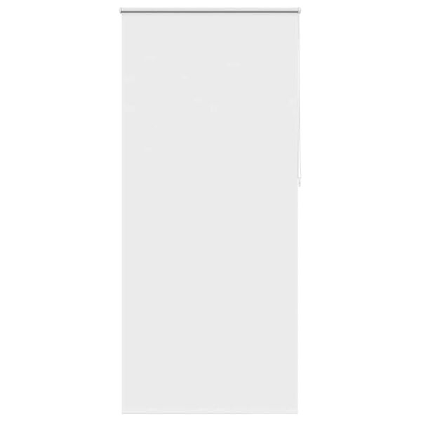 vidaXL Store enrouleur occultant 104,4 x 230 cm, largeur du tissu 100 cm, blanc