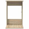 vidaXL Table d'appoint Ch&ecirc;ne Sonoma 40 x 38 x 62,5 cm