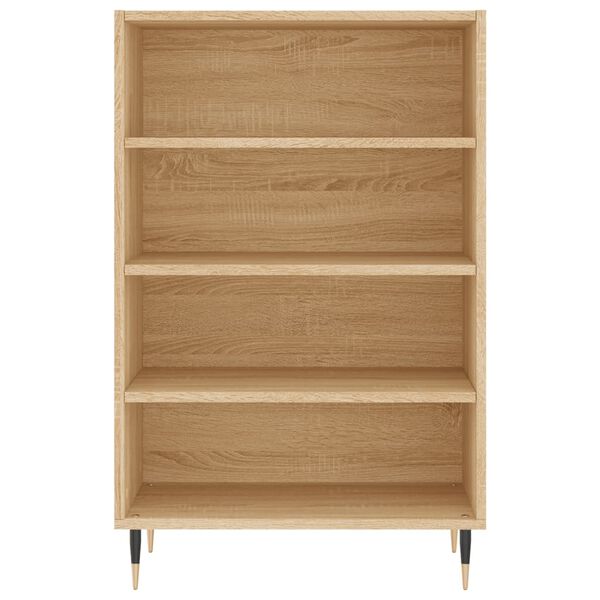 vidaXL Buffet haut chêne sonoma 57x35x90 cm bois d'ingénierie