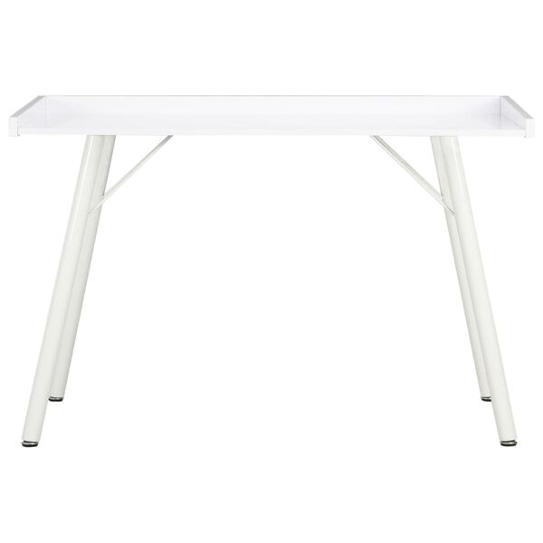 vidaXL Bureau Blanc 90x50x79 cm