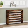 vidaXL Cache-radiateur ch&ecirc;ne fum&eacute; 104x20x82 cm bois d'ing&eacute;nierie