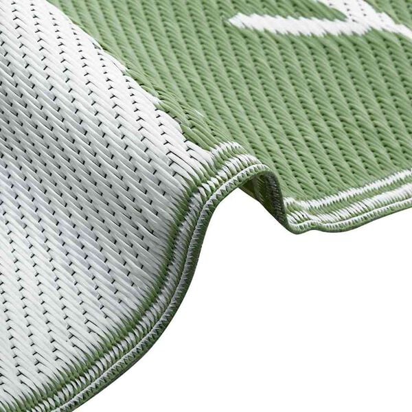 vidaXL Tapis d'extérieur ARAKIL Feuille 300 x 400 cm PP