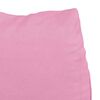 vidaXL Coussin de Dos Rose 60 x 20 x 50 cm tissu