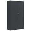 vidaXL Classeur anthracite 105x40x180 cm acier