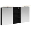 vidaXL Ensemble de Meubles de Salle de Bain 3 pc 140 x 14,5 x 70 cm