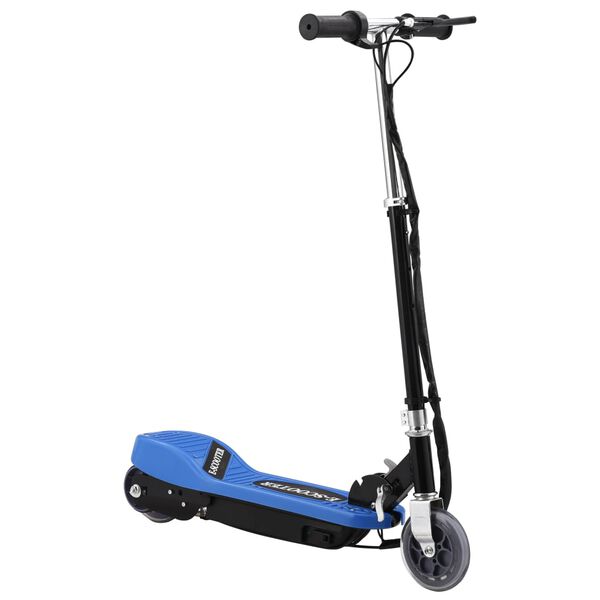vidaXL Trottinette &eacute;lectrique 120 W Bleu