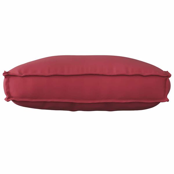 vidaXL Coussin Bordeaux 70 x 40 x 12 cm Tissu Oxford