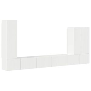 vidaXL Ensemble de meuble TV mural 6 pc 98 x 31 x 29,5 cm