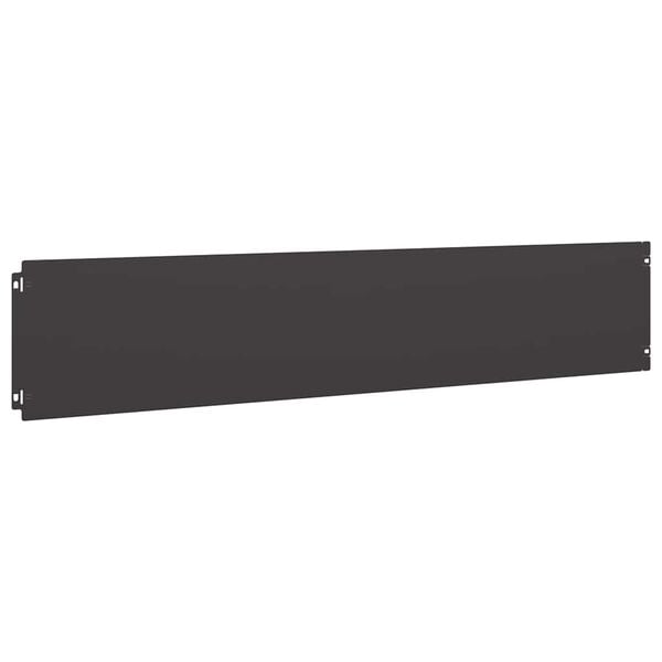 vidaXL Bordures de pelouse 30 pcs noir 20x103 cm acier lamin&eacute; &agrave; froid