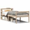 vidaXL Lit pour personne &acirc;g&eacute;e et t&ecirc;te de lit 75x190 cm bois pin massif