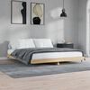 vidaXL Cadre de lit sans matelas ch&ecirc;ne sonoma 160x200 cm