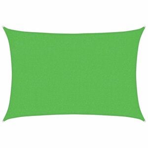 vidaXL Voile d'ombrage 160 g/m&sup2; Vert clair 2x2,5 m PEHD