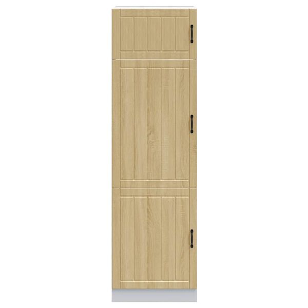 vidaXL Armoire de cuisine Lucca chêne sonoma bois d'ingénierie