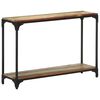 vidaXL Table console 110x30x75 cm Bois solide de r&eacute;cup&eacute;ration
