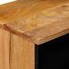 vidaXL Cabinet de chevet Naturel 40 x 33 x 46 cm Bois de mangue massif