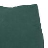 vidaXL Coussin de Dos Vert fonc&eacute; 45 x 20 x 35 cm