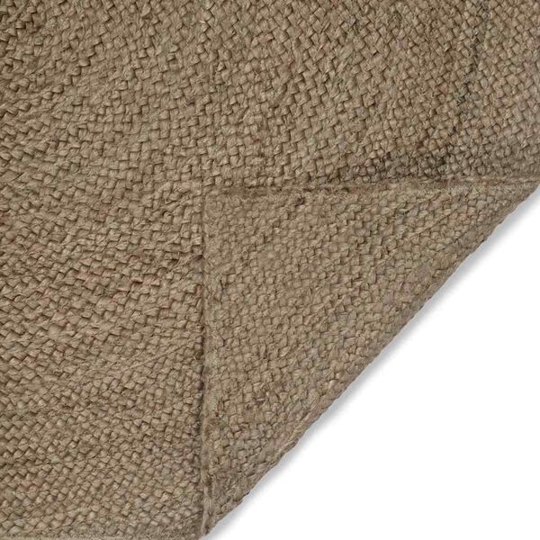 vidaXL Tapis de surface Rectangulaire Gris 100 x 200 cm Jute