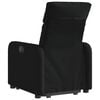 vidaXL Fauteuil inclinable &eacute;lectrique noir tissu