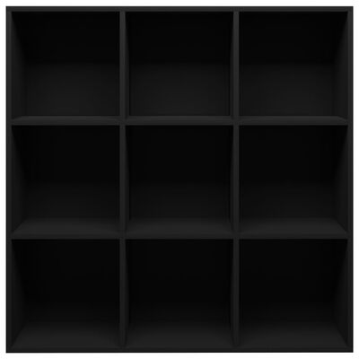 vidaXL Bibliothèque noir 98x29x97,5 cm bois d'ingénierie