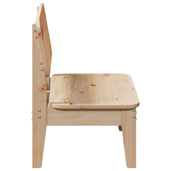 vidaXL Chaise de jardin 60x52,5x72 cm bois de pin massif